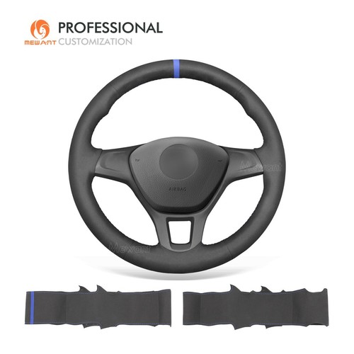 Custom suede steering wheel - custom,