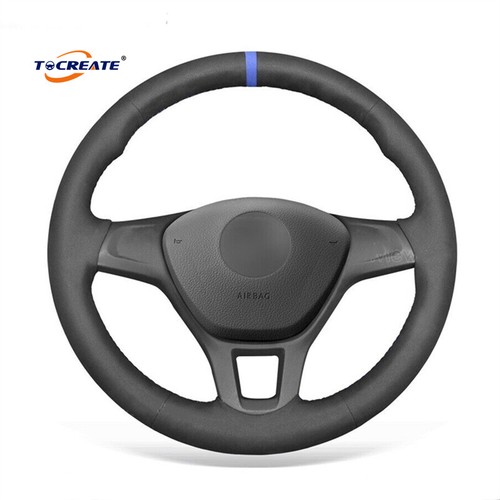 Suede steering wheel cover - wheel, for