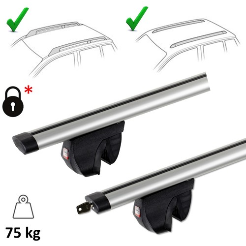 Alu relingträger dachträger - relingträger,