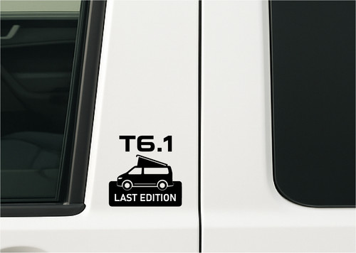 Last edition aufkleber - edition, vw