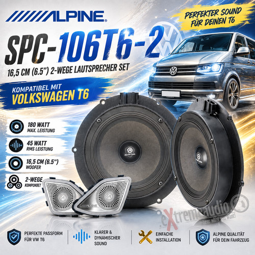Alpine spc 106t6 inch - alpine,
