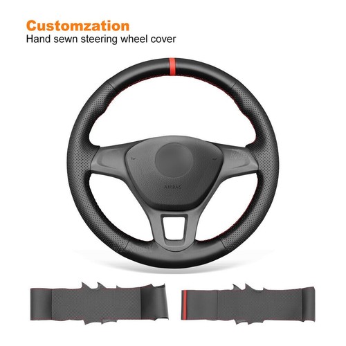 Diy real leather - real, steering